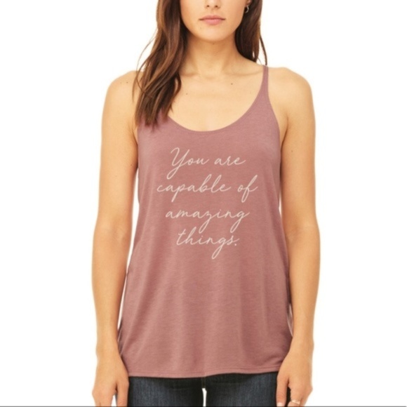 SoShelbie Tops - You are capable Graphic Tank | C10034_35